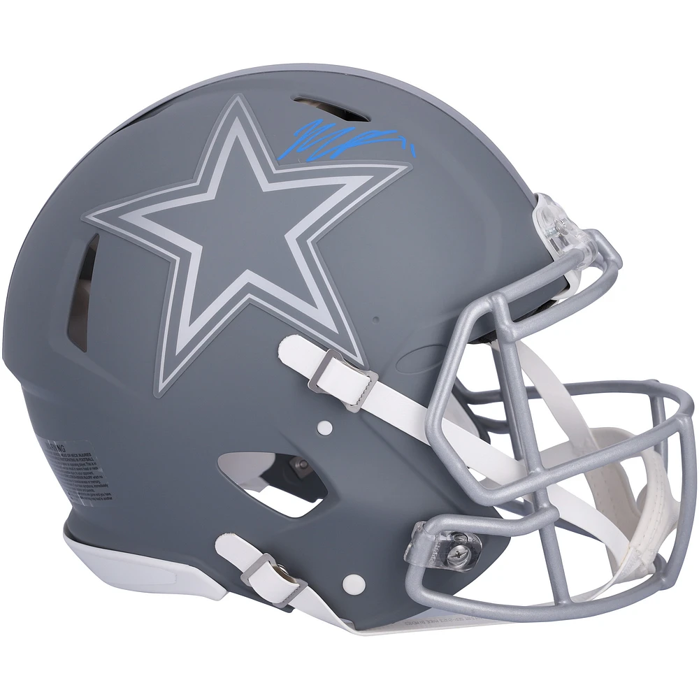 Micah Parsons Dallas Cowboys Autographed Riddell Slate Speed Authentic Helmet
