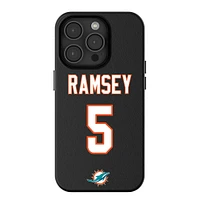 Keyscaper Jalen Ramsey Black Miami Dolphins iPhone Magnetic Bump Case