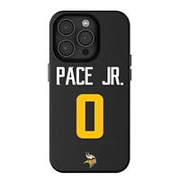 Keyscaper Ivan Pace Jr Black Minnesota Vikings iPhone Magnetic Bump Case