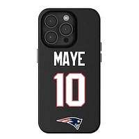 Keyscaper Drake Maye Black New England Patriots iPhone Magnetic Bump Case