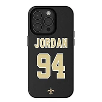 Keyscaper Cameron Jordan Black New Orleans Saints iPhone Magnetic Bump Case
