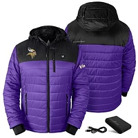 Men's ActionHeat Minnesota Vikings 5V Battery Charged Insulated Puffer Full-Zip Jacket