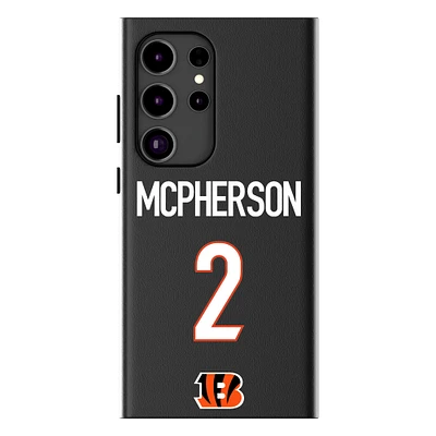Keyscaper Evan McPherson Black Cincinnati Bengals Galaxy Magnetic Bump Case