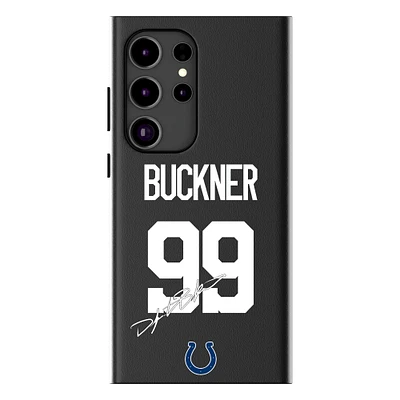 Keyscaper DeForest Buckner Black Indianapolis Colts Galaxy Magnetic Bump Case