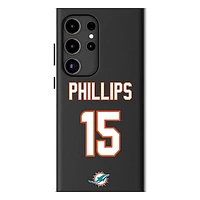 Keyscaper Jaelan Phillips Black Miami Dolphins Galaxy Magnetic Bump Case