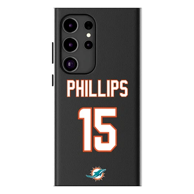 Keyscaper Jaelan Phillips Black Miami Dolphins Galaxy Magnetic Bump Case