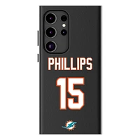 Keyscaper Jaelan Phillips Black Miami Dolphins Galaxy Magnetic Bump Case