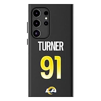 Keyscaper Kobie Turner Black Los Angeles Rams Galaxy Magnetic Bump Case