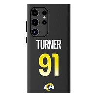 Keyscaper Kobie Turner Black Los Angeles Rams Galaxy Magnetic Bump Case