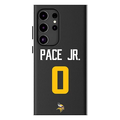 Keyscaper Ivan Pace Jr Black Minnesota Vikings Galaxy Magnetic Bump Case