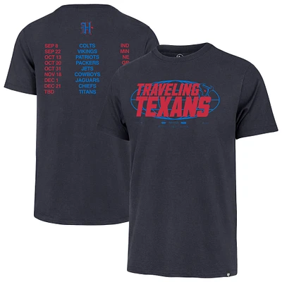 Men's '47  Navy Houston Texans Regional MVP Franklin T-Shirt