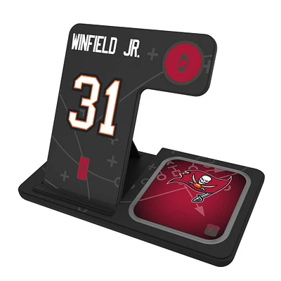 Keyscaper Antoine Winfield Jr. Tampa Bay Buccaneers Ready 3-in-1 Charging Station