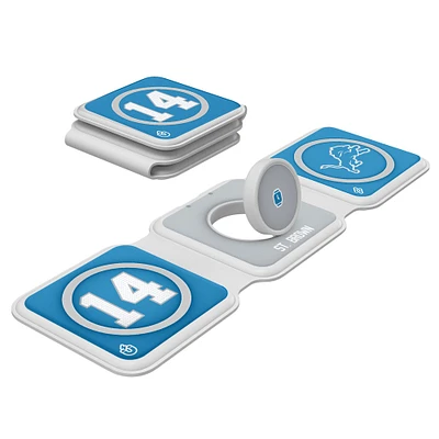 Keyscaper Amon-Ra St. Brown Detroit Lions 3-in-1 Foldable Charger