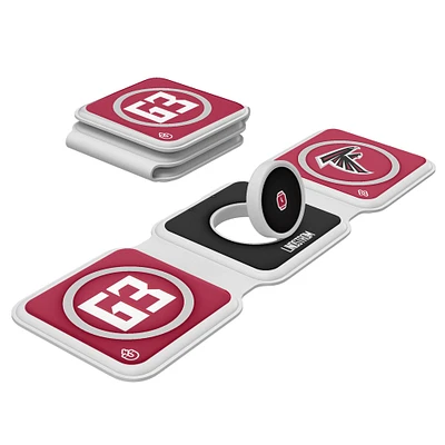 Keyscaper Chris Lindstrom Atlanta Falcons 3-in-1 Foldable Charger