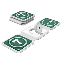 Keyscaper Haason Reddick New York Jets 3-in-1 Foldable Charger