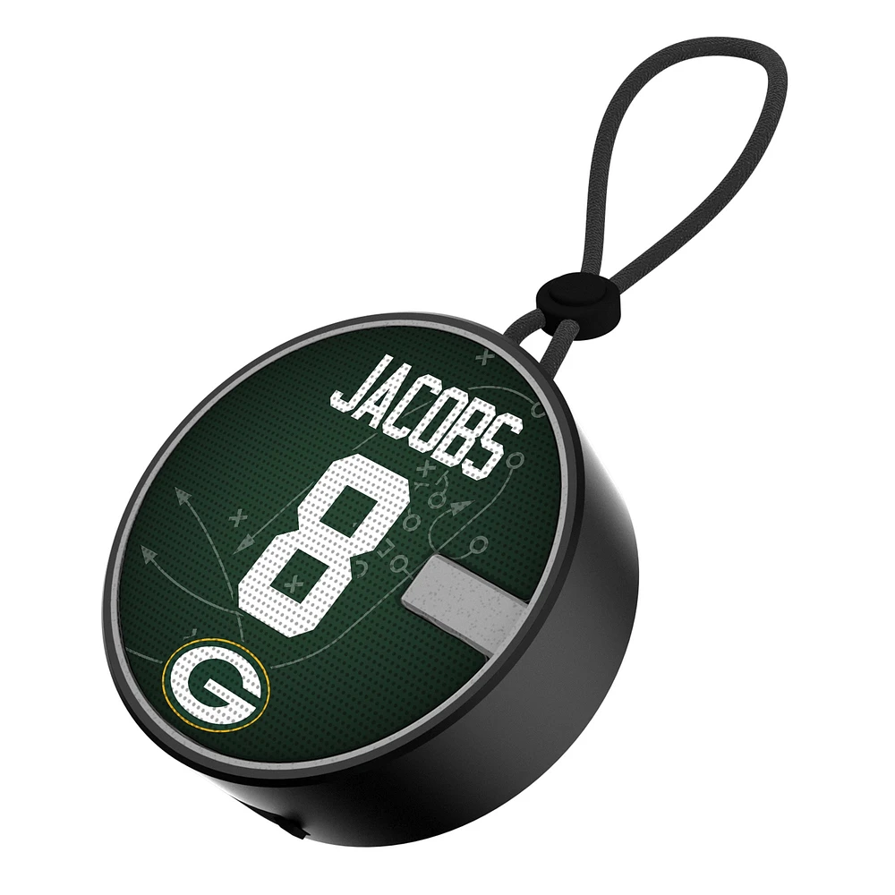 Keyscaper Josh Jacobs Green Bay Packers Bluetooth IP67 Waterproof Speaker