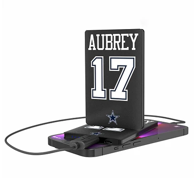 Keyscaper Brandon Aubrey Dallas Cowboys Credit Card Powerbank