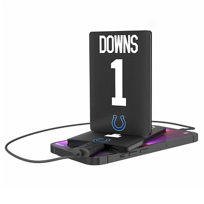 Keyscaper Josh Downs Indianapolis Colts Credit Card Powerbank