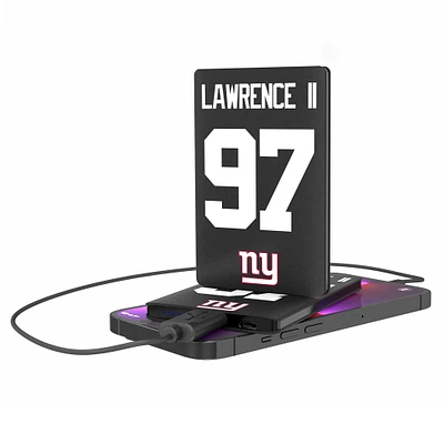 Keyscaper Dexter Lawrence II New York Giants Credit Card Powerbank