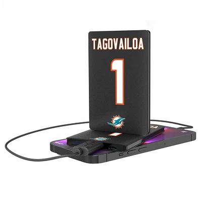 Keyscaper Tua Tagovailoa Miami Dolphins Credit Card Powerbank
