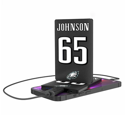 Keyscaper Lane Johnson Philadelphia Eagles Credit Card Powerbank