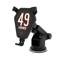 Keyscaper Tremaine Edmunds Black Chicago Bears Wireless Car Charger