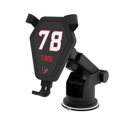 Keyscaper Laremy Tunsil Black Houston Texans Wireless Car Charger