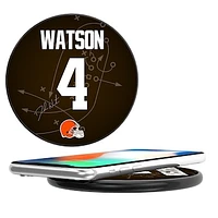 Keyscaper Deshaun Watson Black Cleveland Browns Wireless Charging Station