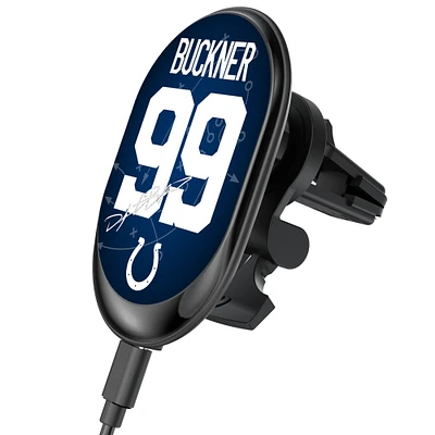 Keyscaper DeForest Buckner Indianapolis Colts Wireless Magnetic Car Charger