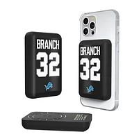 Keyscaper Brian Branch Detroit Lions 5000mAh Wireless Magnetic Power Bank
