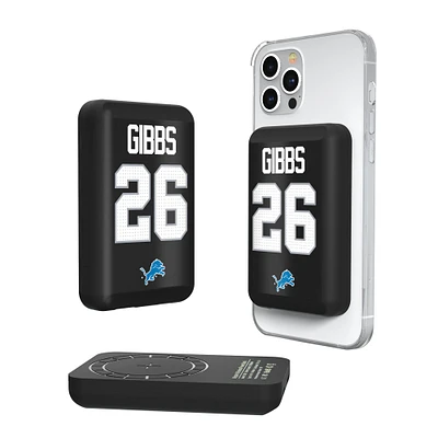 Keyscaper Jahmyr Gibbs Detroit Lions 5000mAh Wireless Magnetic Power Bank
