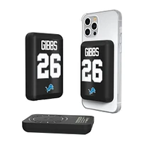 Keyscaper Jahmyr Gibbs Detroit Lions 5000mAh Wireless Magnetic Power Bank
