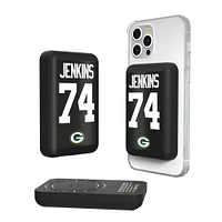 Keyscaper Elgton Jenkins Green Bay Packers 5000mAh Wireless Magnetic Power Bank