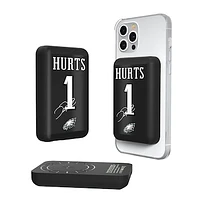 Keyscaper Jalen Hurts Philadelphia Eagles 5000mAh Wireless Magnetic Power Bank