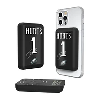 Keyscaper Jalen Hurts Philadelphia Eagles 5000mAh Wireless Magnetic Power Bank
