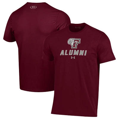 Men's Under Armour  Maroon Fordham Rams Alumni Performance T-Shirt