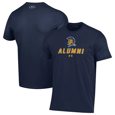 Men's Under Armour  Navy UNCG Spartans Alumni Performance T-Shirt