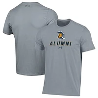 Men's Under Armour  Gray UNCG Spartans Alumni Performance T-Shirt