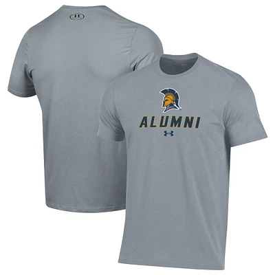 Men's Under Armour  Gray UNCG Spartans Alumni Performance T-Shirt