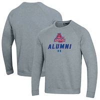 Men's Under Armour American University Eagles Alumni Rival Fleece Pullover Sweatshirt
