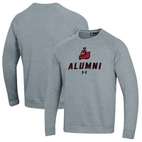 Men's Under Armour Gray Cal State Northridge Matadors Alumni Rival Fleece Pullover Sweatshirt