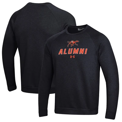 Men's Under Armour Campbell Fighting Camels Alumni Rival Fleece Pullover Sweatshirt