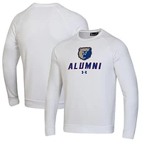 Men's Under Armour White Morgan State Bears Alumni Rival Fleece Pullover Sweatshirt