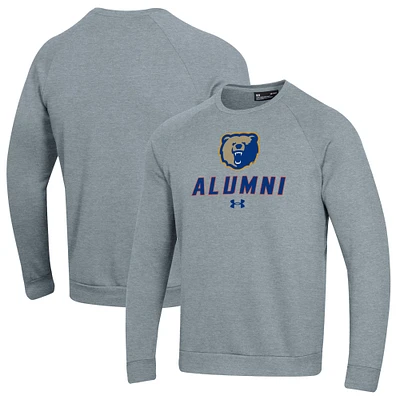 Men's Under Armour Gray Morgan State Bears Alumni Rival Fleece Pullover Sweatshirt