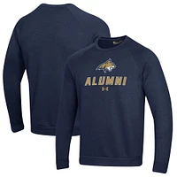 Men's Under Armour Navy Montana State Bobcats Alumni Rival Fleece Pullover Sweatshirt