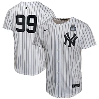 Youth Nike Aaron Judge White New York Yankees 2024 World Series Home Game Player Jersey