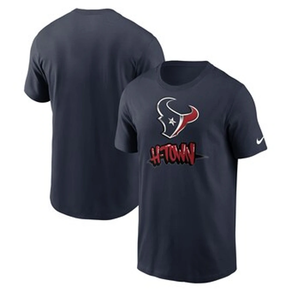 Men's Nike Navy Houston Texans Hometown T-Shirt