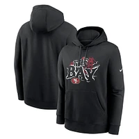 Men's Nike Black San Francisco 49ers Hometown Fleece Pullover Hoodie