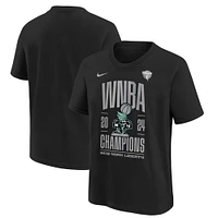 Toddler Nike Black New York Liberty 2024 WNBA Finals Champions Locker Room T-Shirt