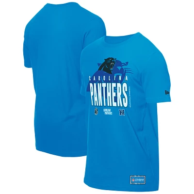 Men's New Era  Blue Carolina Panthers 2025 NFL Training Camp T-Shirt